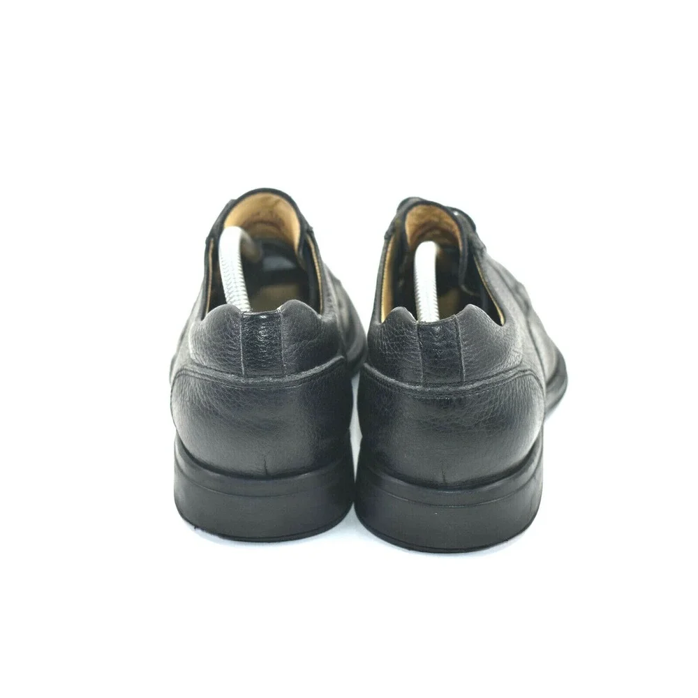 Belvedere Baybridge Men's‎ Black Oxfords Dress Shoes Split Toe Leather Size 11 D